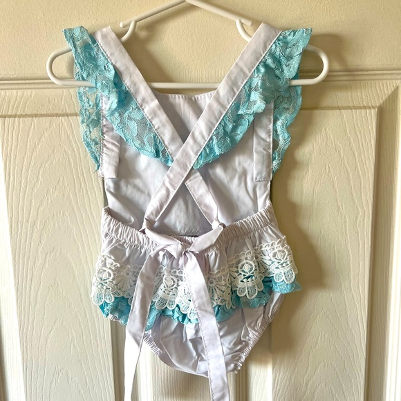 Baby Lace Romper, Cinderella - Picture 2 of 2